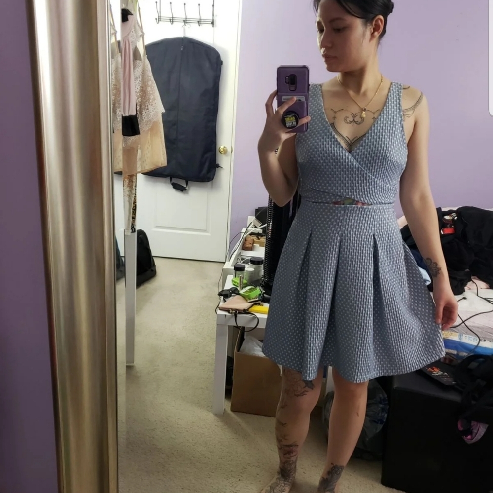 Zara Blue Dress